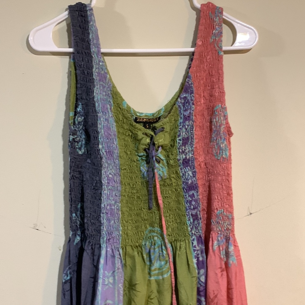 Multiple colored dress